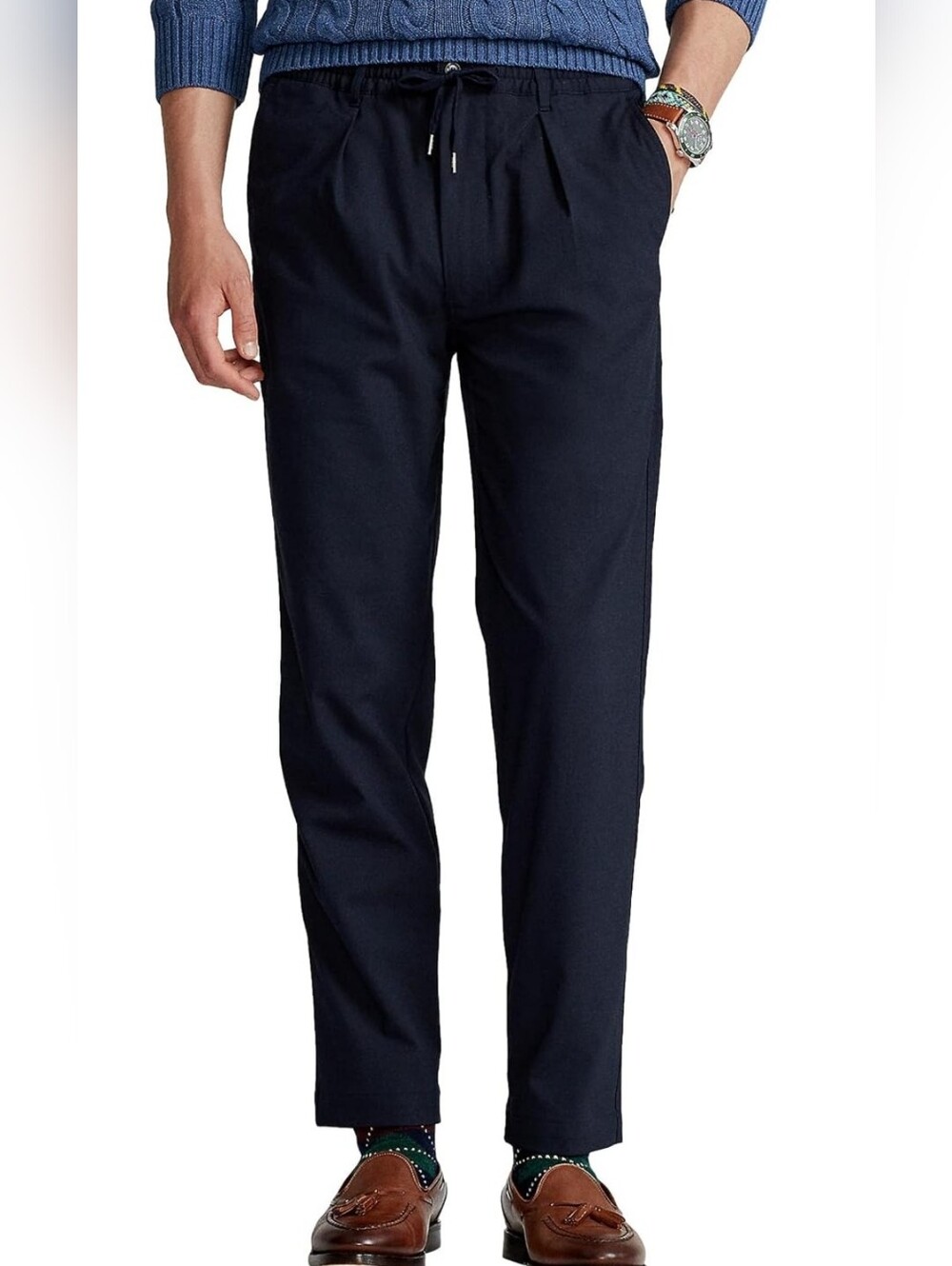 POLO RALPH LAUREN Slim Tapered Fit Polo Prepster Pants Rl Navy 2XL